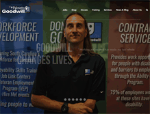 Tablet Screenshot of palmettogoodwill.org